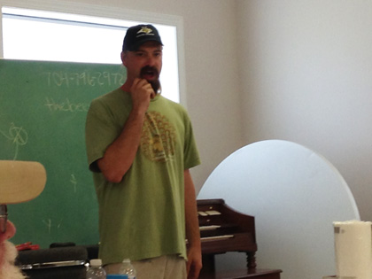 Bryan Fisher Instructing Class